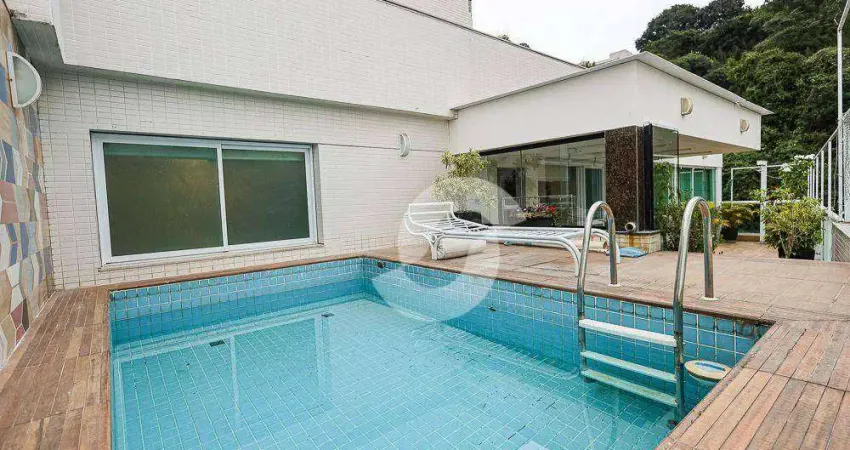 Cobertura com 4 dormitórios à venda, 266 m² por r$ 4.200.000,00 - icaraí - niterói/rj