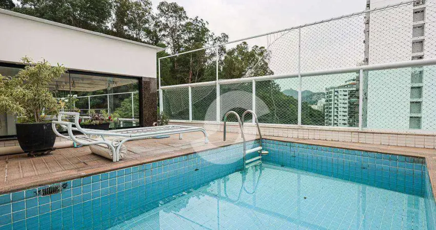 Cobertura com 4 dormitórios à venda, 266 m² por R$ 4.200.000,00 - Icaraí - Niterói/RJ