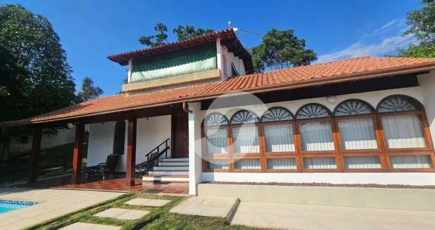 Casa com 3 dormitórios à venda, 259 m² por r$ 1.250.000,00 - maria paula - niterói/rj