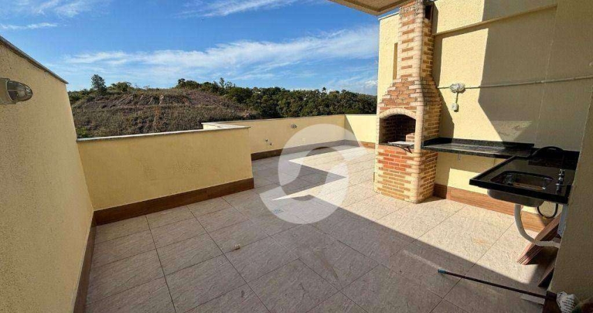 Cobertura com 2 dormitórios à venda, 112 m² por R$ 345.000,00 - Maria Paula - São Gonçalo/RJ