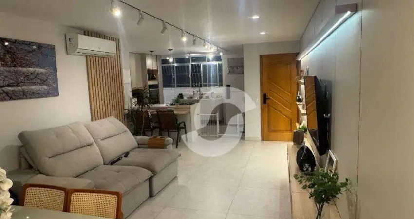 Apartamento com 3 dormitórios à venda, 94 m² por R$ 1.150.000,00 - Icaraí - Niterói/RJ