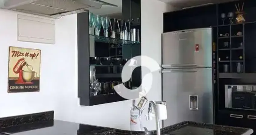 Flat com 1 dormitório à venda, 37 m² por r$ 500.000,00 - camboinhas - niterói/rj