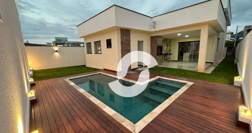 Casa com 3 dormitórios à venda, 185 m² por r$ 1.150.000,00 - inoã - maricá/rj