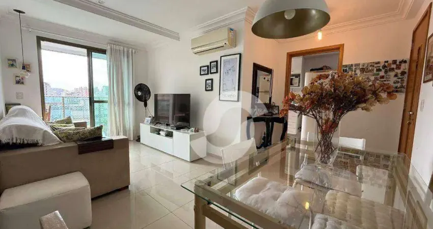 Apartamento com 2 dormitórios à venda, 86 m² por R$ 1.060.000,00 - Icaraí - Niterói/RJ