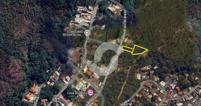 2 Terrenos à venda, 1068 m² por R$ 250.000 - Cafubá - Niterói/RJ