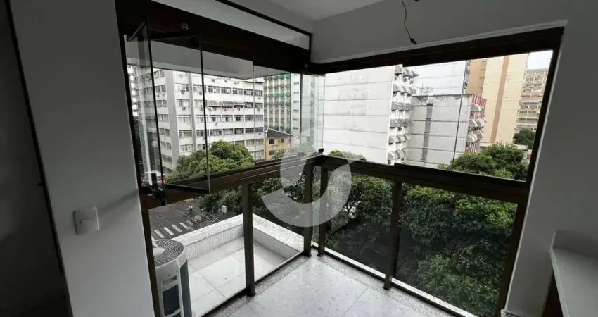 Loft Frontal a Mariz e Barros com Sol da Manhã à venda, 32m² por R$ 550.000,00 - Icaraí - Niterói/RJ