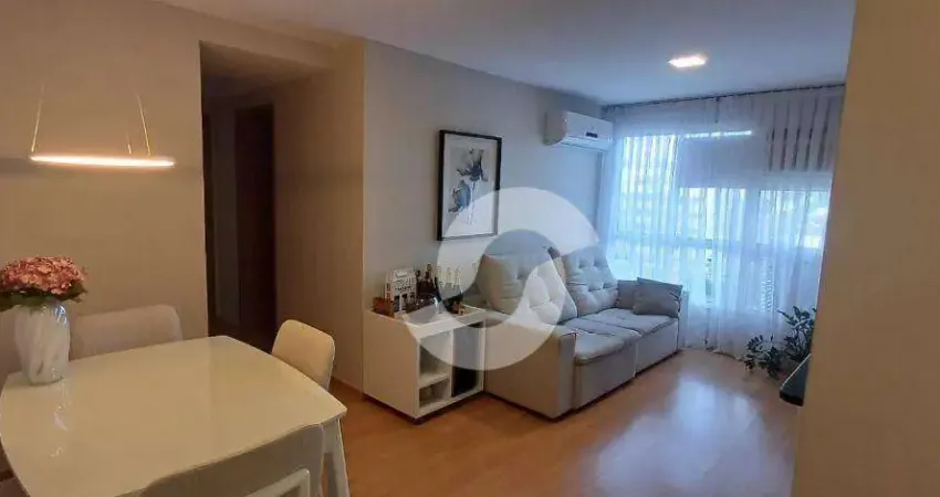 Apartamento com 2 dormitórios à venda, 55 m² por R$ 385.000,00 - Badu - Niterói/RJ