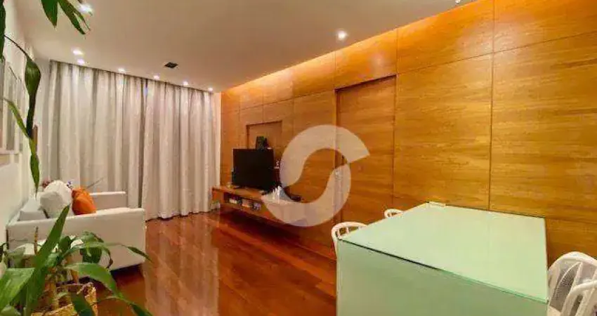 Apartamento com 2 dormitórios à venda, 80 m² por R$ 850.000,00 - Icaraí - Niterói/RJ