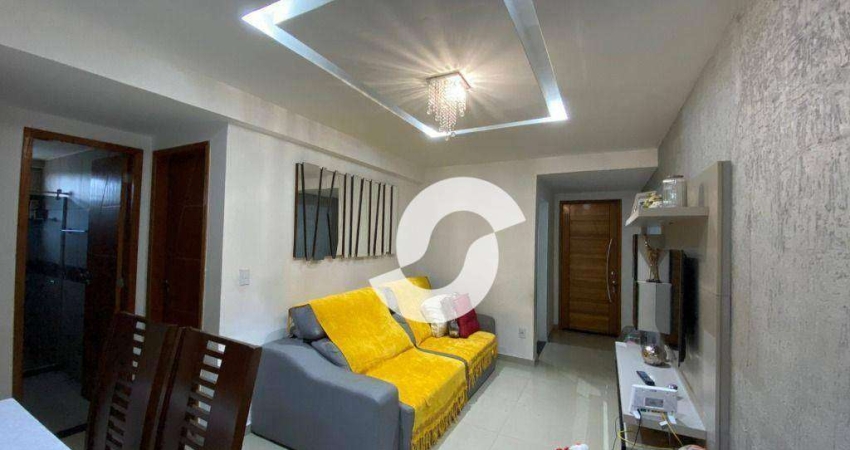 Apartamento com 2 dormitórios à venda, 62 m² por R$ 250.000,00 - Barro Vermelho - São Gonçalo/RJ