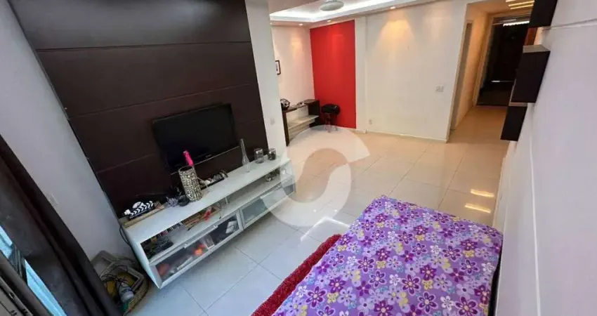 Apartamento com 2 dormitórios à venda, 90 m² por r$ 600.000,00 - são francisco - niterói/rj