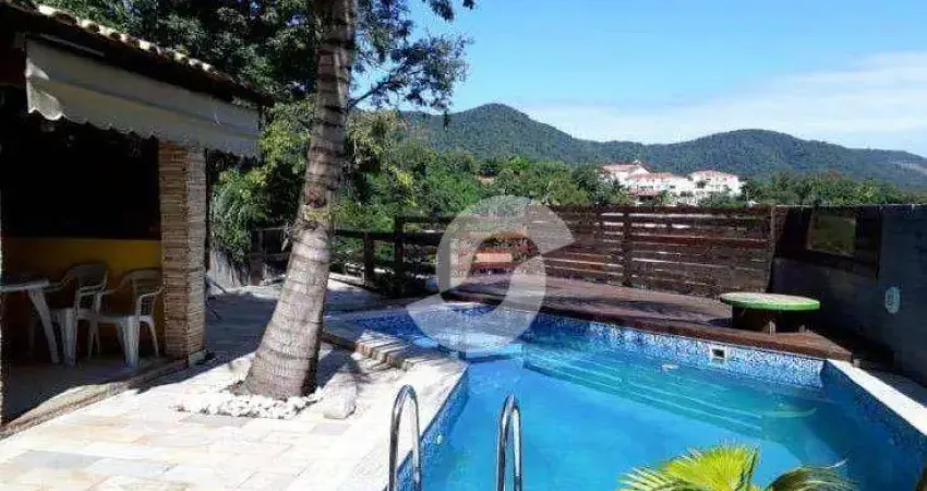 Casa com 3 dormitórios (2 suítes) à venda, 142 m² por r$ 630.000 - engenho do mato - niterói/rj