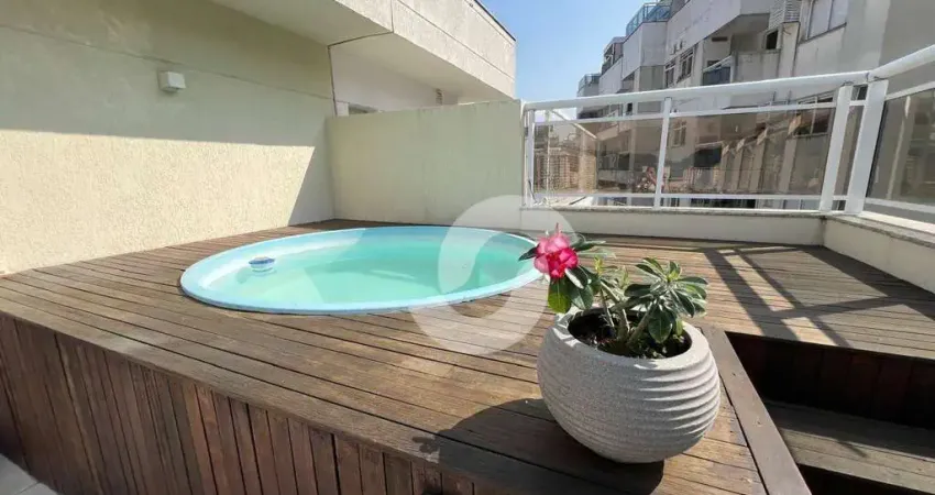 Cobertura com 3 dormitórios à venda, 169 m² por R$ 980.000,00 - Santa Rosa - Niterói/RJ