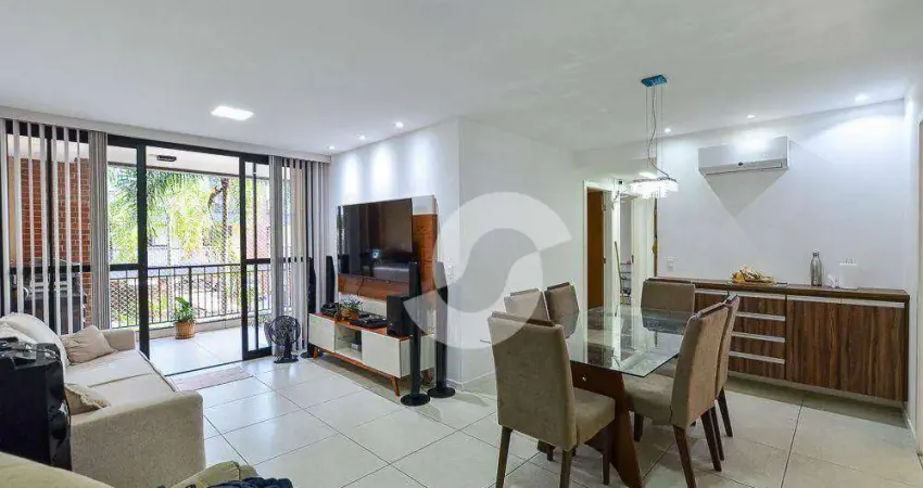 Apartamento com 4 dormitórios à venda, 126 m² por R$ 1.470.000,00 - Piratininga - Niterói/RJ