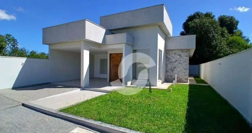 Casa com 3 dormitórios à venda, 99 m² por R$ 530.000,00 - Ubatiba - Maricá/RJ