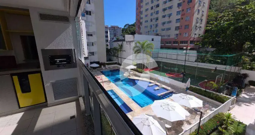 Apartamento com 4 dormitórios à venda, 118 m² por R$ 1.000.000,00 - Santa Rosa - Niterói/RJ