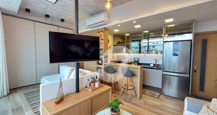 Loft com 1 dormitório à venda, 45 m² - Piratininga - Niterói/RJ