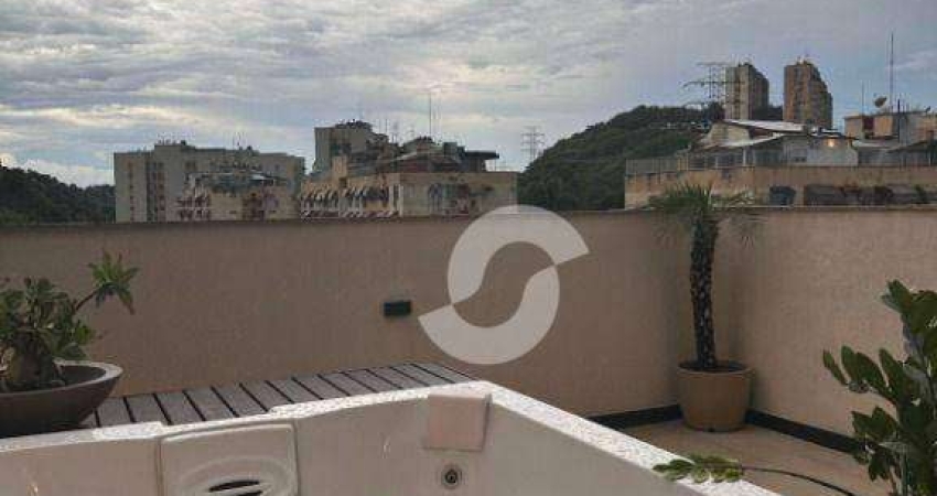 Linda Cobertura Duplex em rua sem saída no Fonseca!!