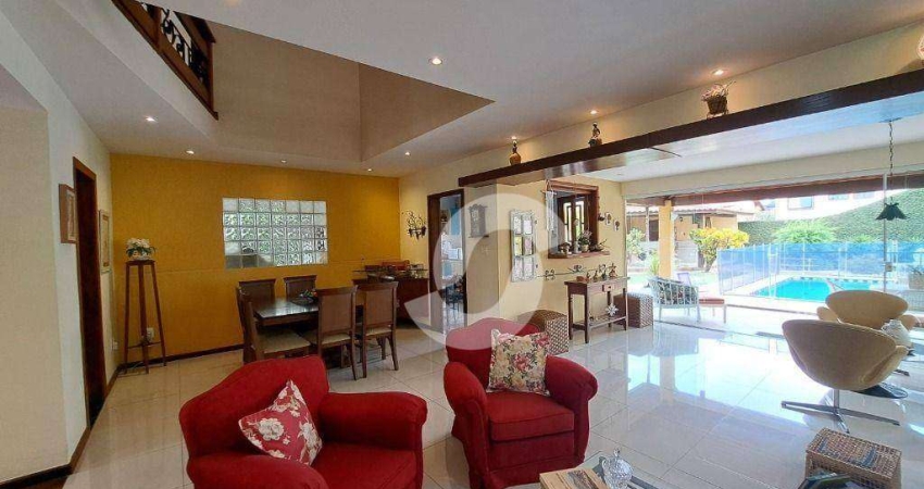 Casa com 4 dormitórios à venda, 289 m² por R$ 3.450.000,00 - Camboinhas - Niterói/RJ