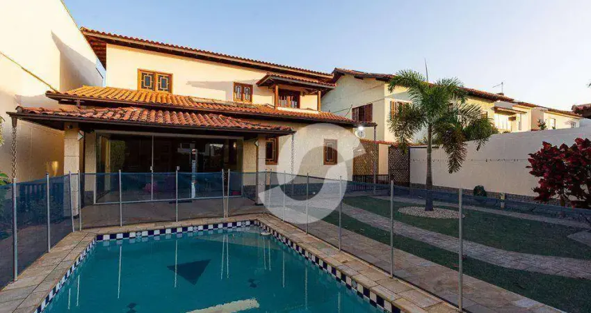 Casa com 4 dormitórios à venda, 289 m² por r$ 3.450.000,00 - camboinhas - niterói/rj