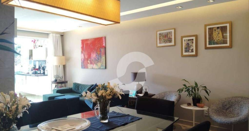 Apartamento com 3 dormitórios à venda, 120 m² por R$ 1.320.000,00 - Charitas - Niterói/RJ