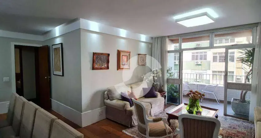 Apartamento com 4 dormitórios à venda, 240 m² por r$ 2.148.000,00 - icaraí - niterói/rj