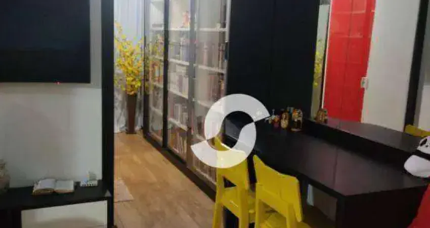 Apartamento com 1 dormitório à venda, 42 m² por r$ 350.000,00 - centro - niterói/rj