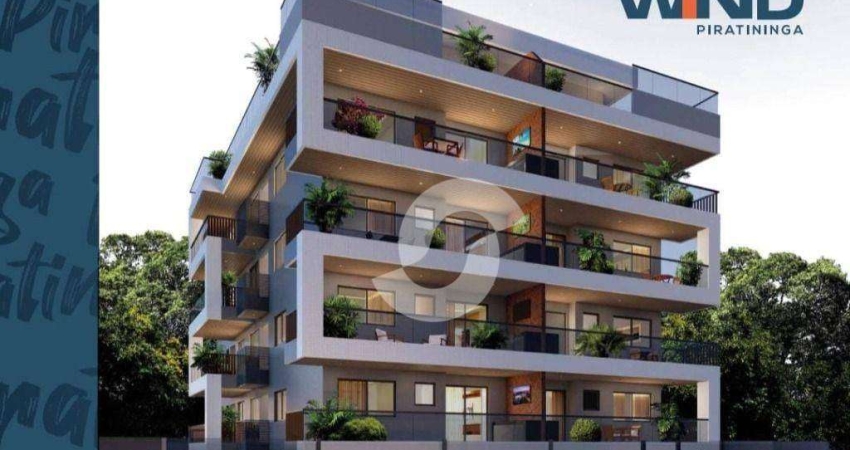 Apartamento com 1 dormitório à venda, 54 m² por R$ 770.000,00 - Piratininga - Niterói/RJ