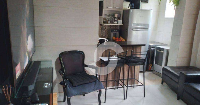 Apartamento com 2 dormitórios à venda, 53 m² por R$ 260.000,00 - Santa Rosa - Niterói/RJ