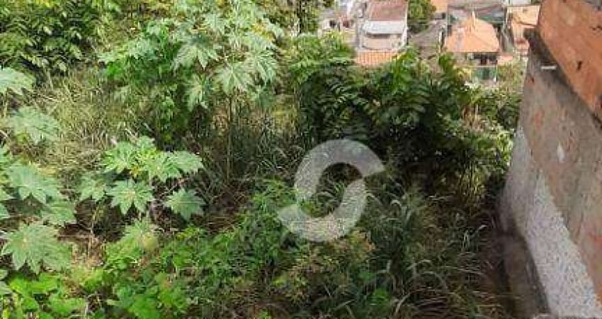 Terreno à venda, 410 m² por R$ 200.000,00 - Fonseca - Niterói/RJ