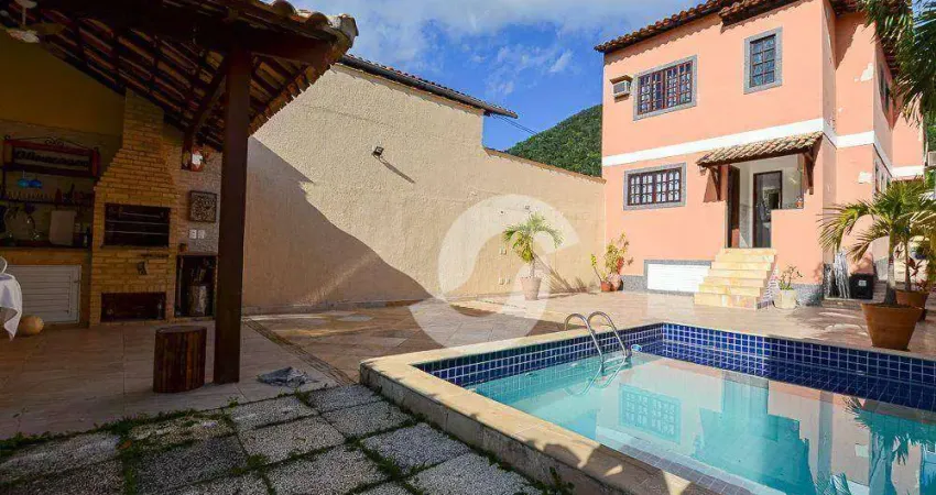 Casa com 3 dormitórios à venda, 131 m² por r$ 660.000,00 - engenho do mato - niterói/rj