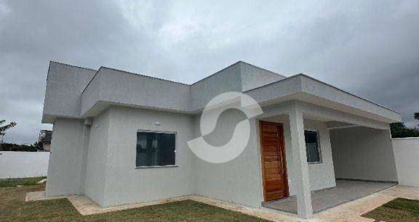 Casa com 2 dormitórios à venda, 112 m² por R$ 638.000 - Chácaras de Inoã (Inoã) - Maricá/RJ