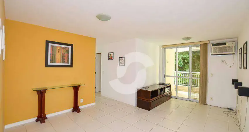 Apartamento com 3 dormitórios à venda, 91 m² por R$ 690.000,00 - Santa Rosa - Niterói/RJ