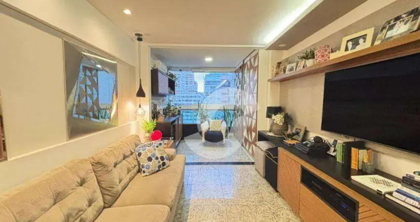Apartamento com 3 dormitórios à venda, 116 m² por R$ 1.700.000,00 - Icaraí - Niterói/RJ