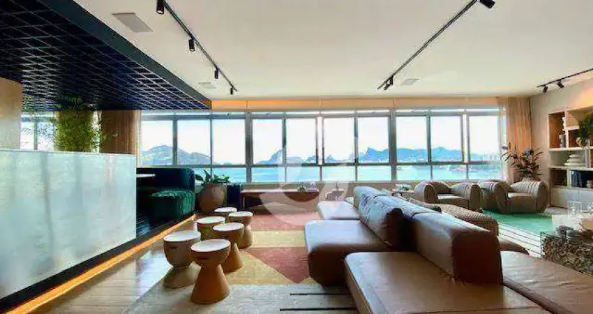 Apartamento com 4 dormitórios à venda, 427 m² por r$ 6.500.000,00 - icaraí - niterói/rj