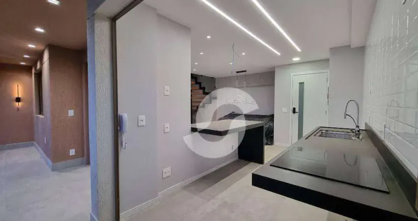 Cobertura com 4 dormitórios à venda, 194 m² por R$ 3.380.000,00 - Icaraí - Niterói/RJ
