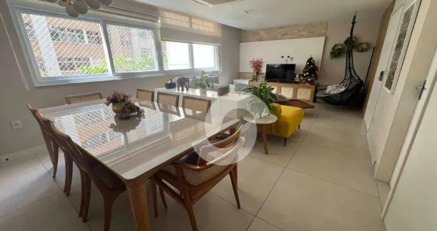 Apartamento com 4 dormitórios à venda, 141 m² por R$ 1.490.000,00 - Icaraí - Niterói/RJ