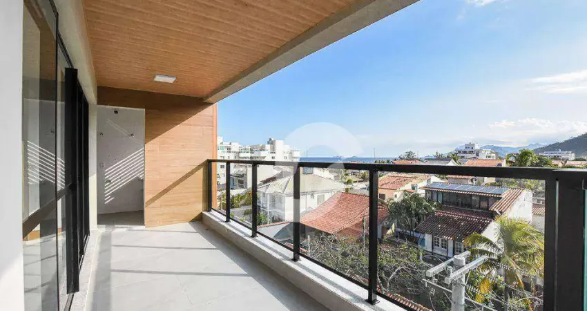 Apartamento com 2 dormitórios à venda, 93 m² por R$ 1.100.000,00 - Praia de Piratininga - Niterói/RJ
