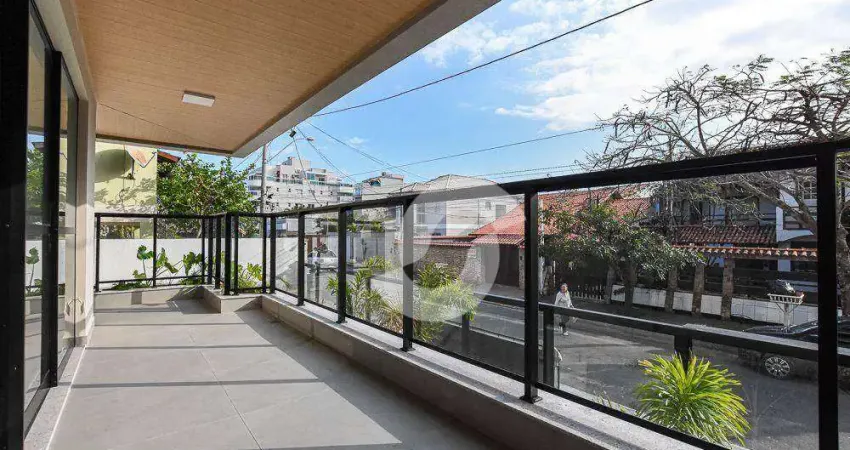 Apartamento com 2 dormitórios à venda, 93 m² por R$ 975.000,00 - Praia de Piratininga - Niterói/RJ