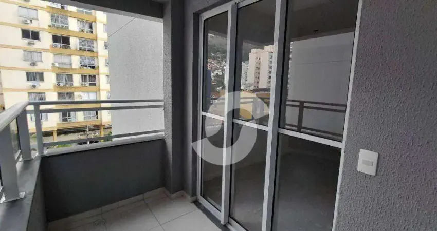 Apartamento com 1 dormitório à venda, 47 m² por r$ 410.000,00 - santa rosa - niterói/rj