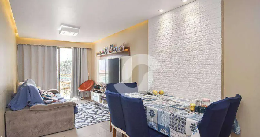 Apartamento com 3 dormitórios à venda, 92 m² por R$ 790.000,00 - Santa Rosa - Niterói/RJ