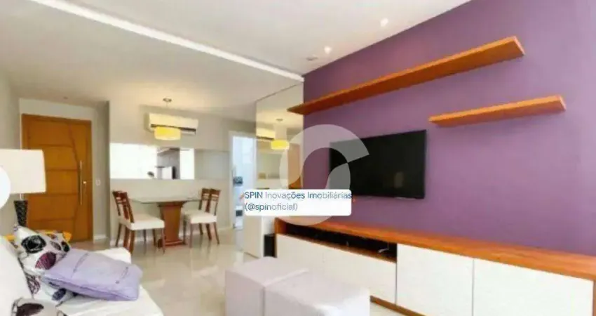 ?? Oportunidade em Jardim Icaraí – Pronto pra Morar! Apartamento de 2 quartos, semi mobiliado, com varanda integrada à sala, criando um ambiente amplo