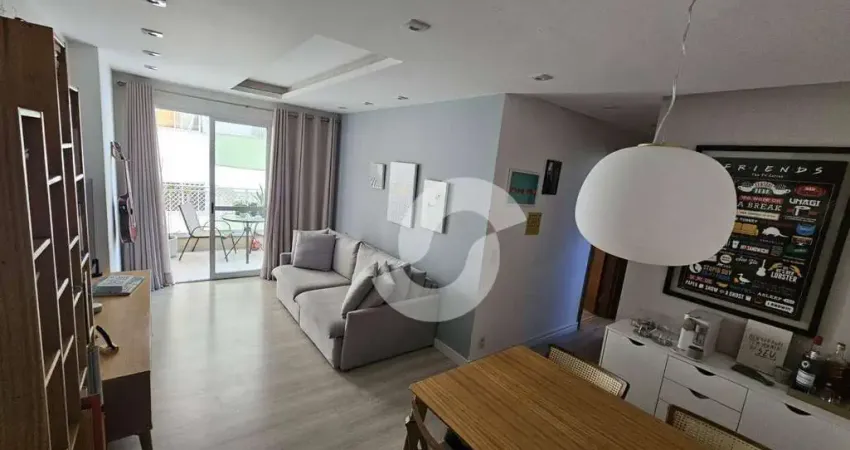 Apartamento com 2 dormitórios à venda, 84 m² por R$ 495.000,00 - Santa Rosa - Niterói/RJ
