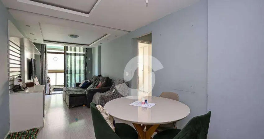Apartamento com 2 dormitórios à venda, 72 m² por r$ 540.000,00 - santa rosa - niterói/rj