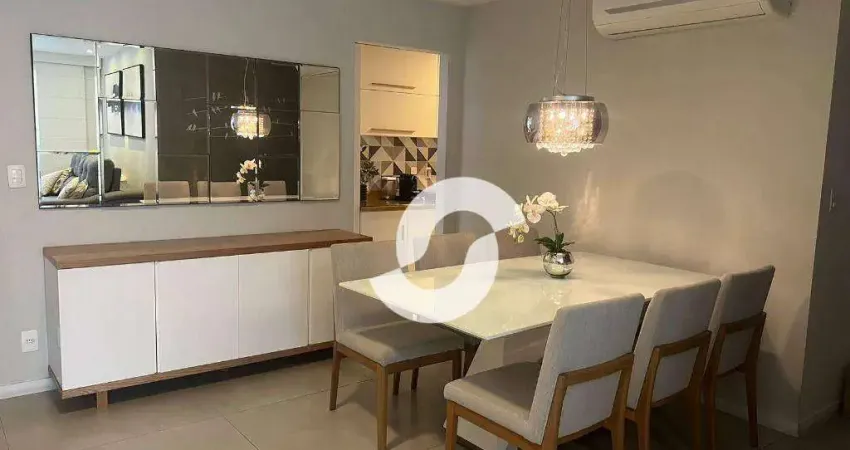 Apartamento com 3 dormitórios à venda, 110 m² por R$ 930.000,00 - Icaraí - Niterói/RJ
