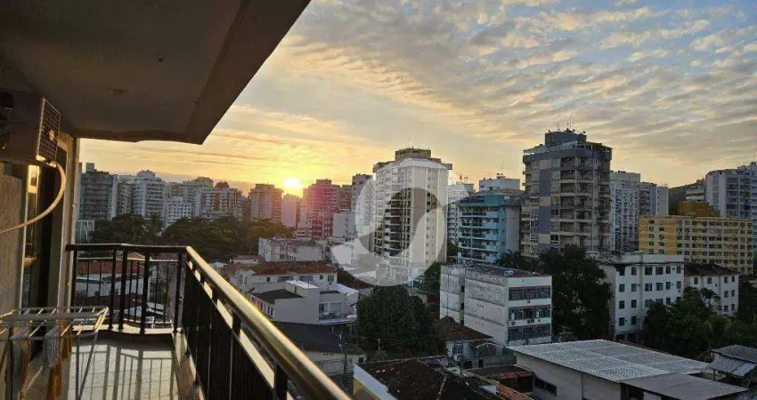 Apartamento com 2 dormitórios à venda, 80 m² por r$ 535.000,00 - santa rosa - niterói/rj