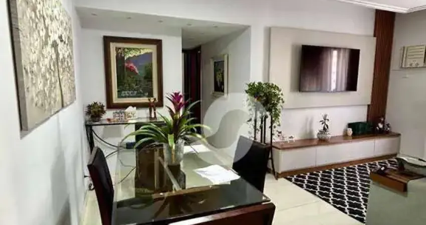 Apartamento com 2 dormitórios à venda, 70 m² por r$ 698.000,00 - santa rosa - niterói/rj