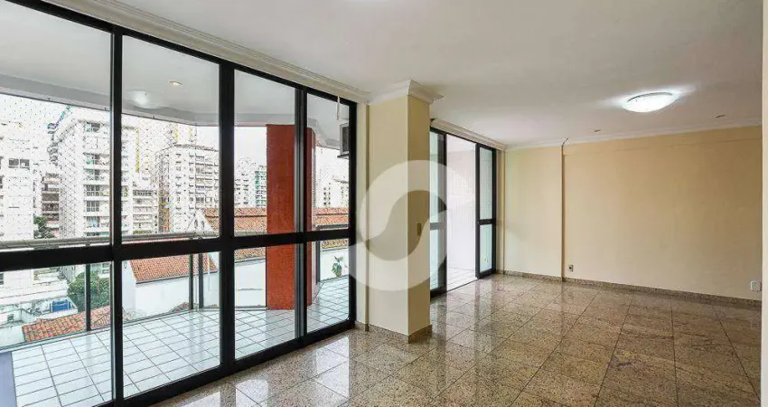 Apartamento com 4 dormitórios à venda, 150 m² por r$ 1.430.000,00 - icaraí - niterói/rj