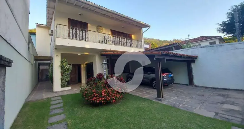 Casa com 5 dormitórios à venda, 360 m² por r$ 2.576.000,00 - são francisco - niterói/rj