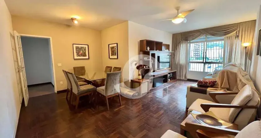 Apartamento à venda, 119 m² por r$ 780.000,00 - icaraí - niterói/rj