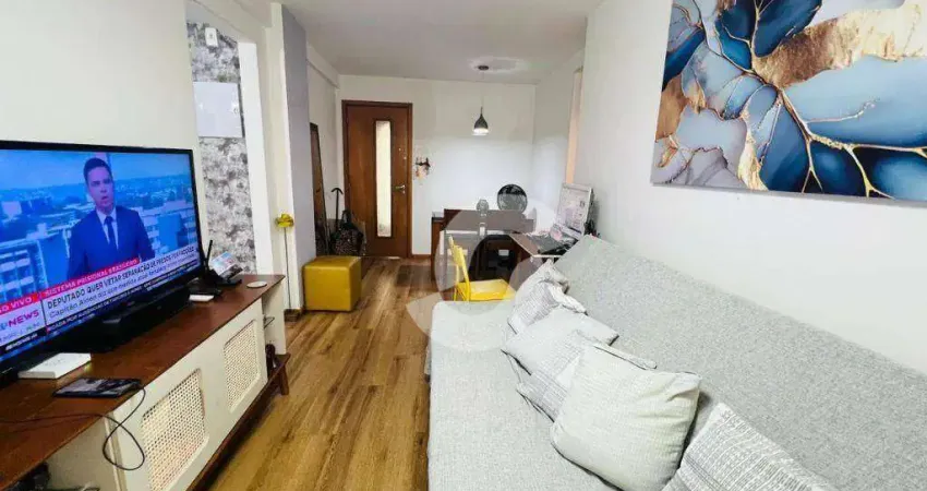 Apartamento com 2 dormitórios à venda, 55 m² por r$ 360.000,00 - maria paula - niterói/rj